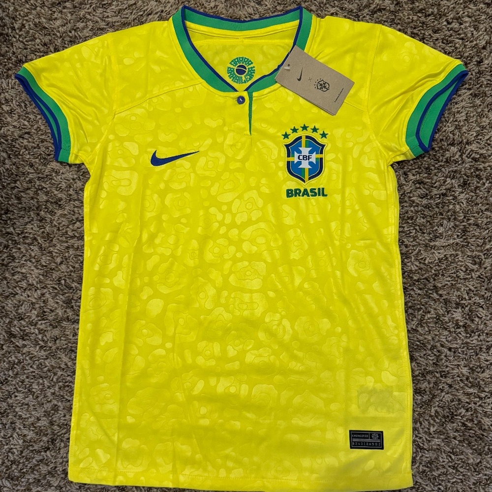 Nike Brazil 2022/23 Stadium Home Women Jersey
